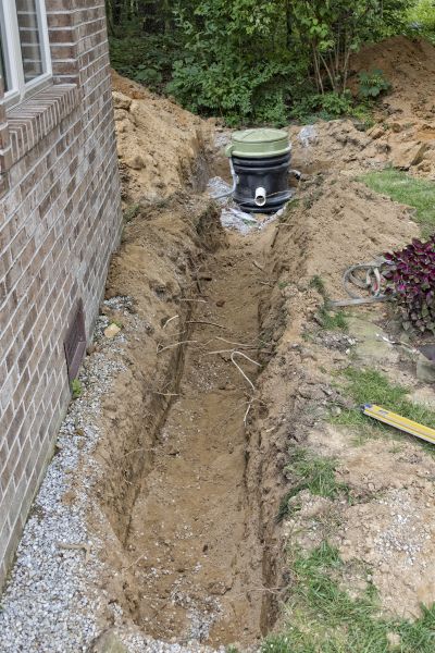 Grinder Pump Installation in Franklin