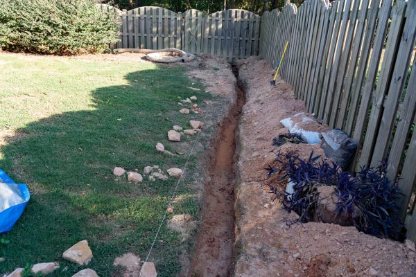 Trench Drain Installation in Franklin