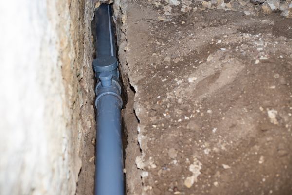 Drain Line Installation in Franklin