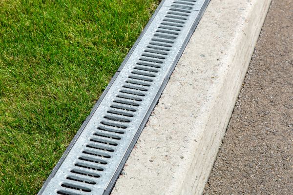 Courtyard Drain Installation in Franklin